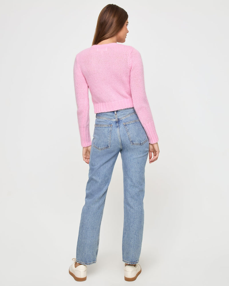 LSPACE - BRYNN CARDIGAN ROSEWATER