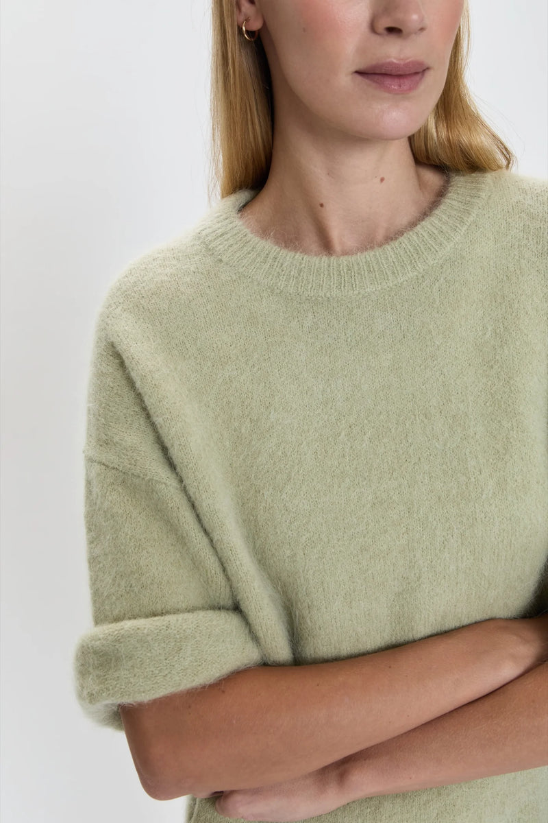 PISTOLA - MICAH SWEATER TEE PISTACHIO