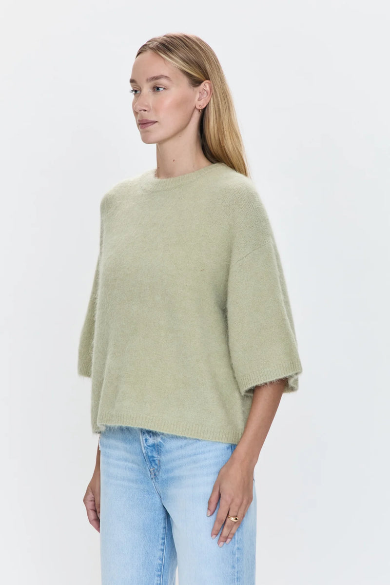PISTOLA - MICAH SWEATER TEE PISTACHIO