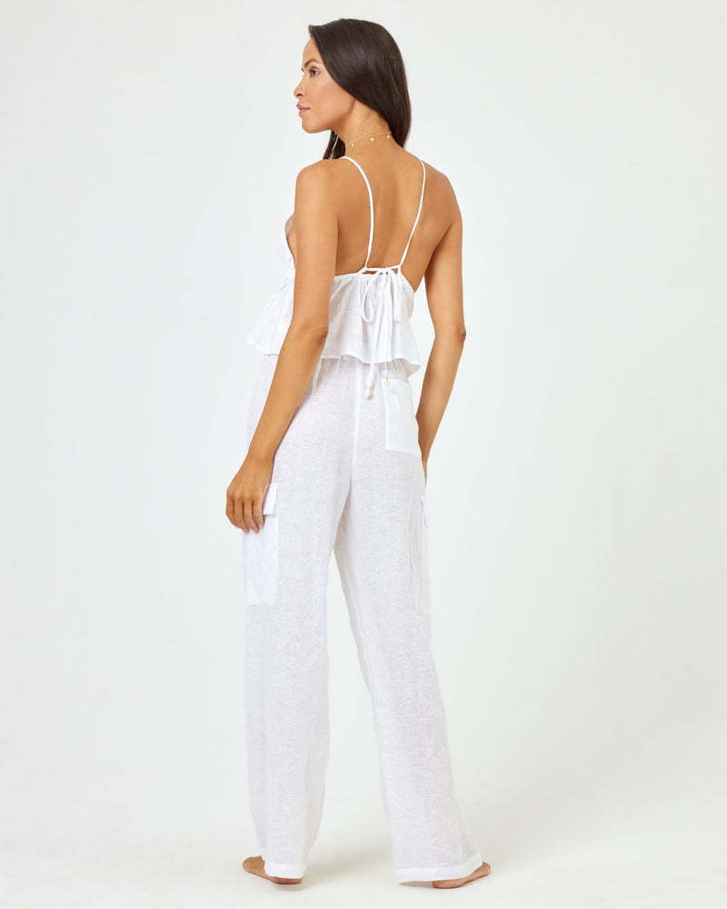 LSPACE - SUNDOWN CARGO PANT WHITE