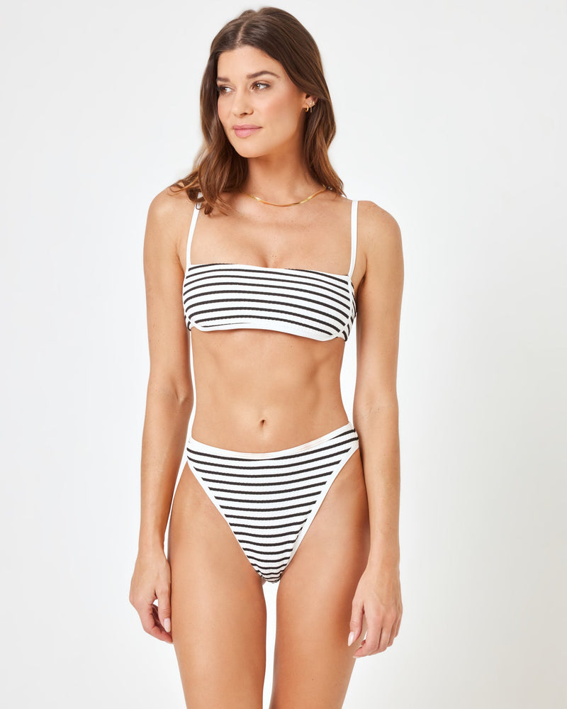 LSPACE - NORA BIKINI BOTTOM SAIL ALONG STRIPE