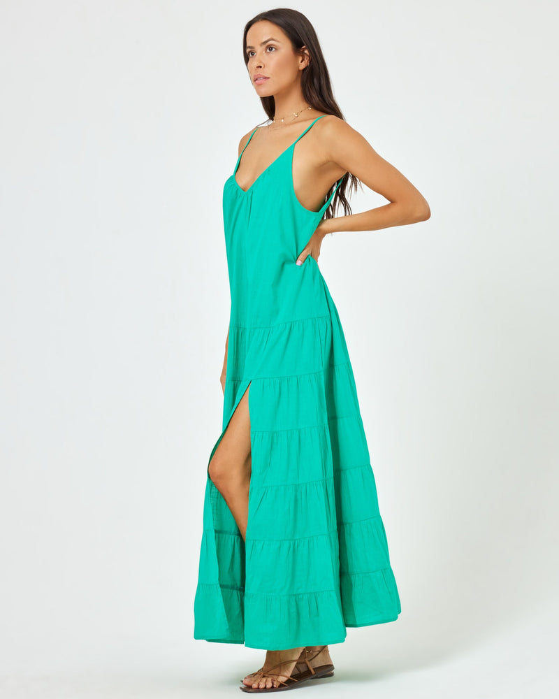 LSPACE - GOLDIE COVER UP DRESS JADE