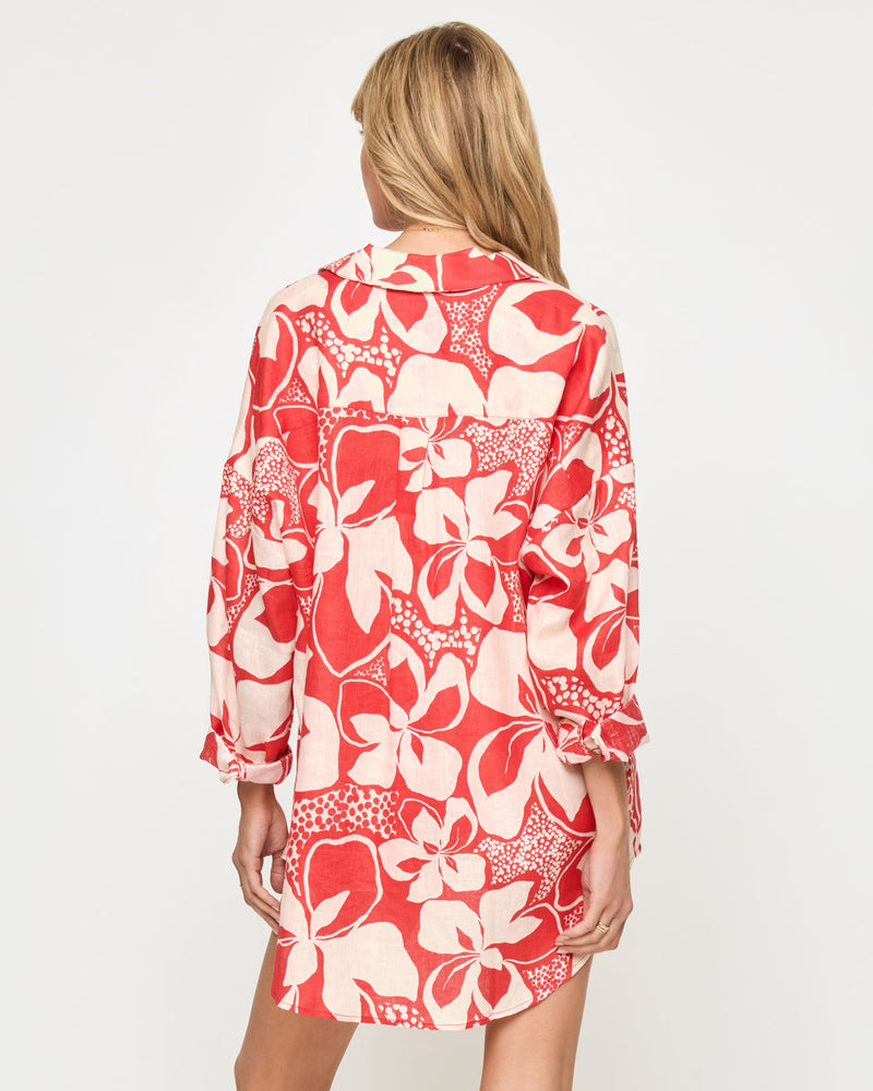 LSPACE - RIO TUNIC HIBISCUS BLOOM