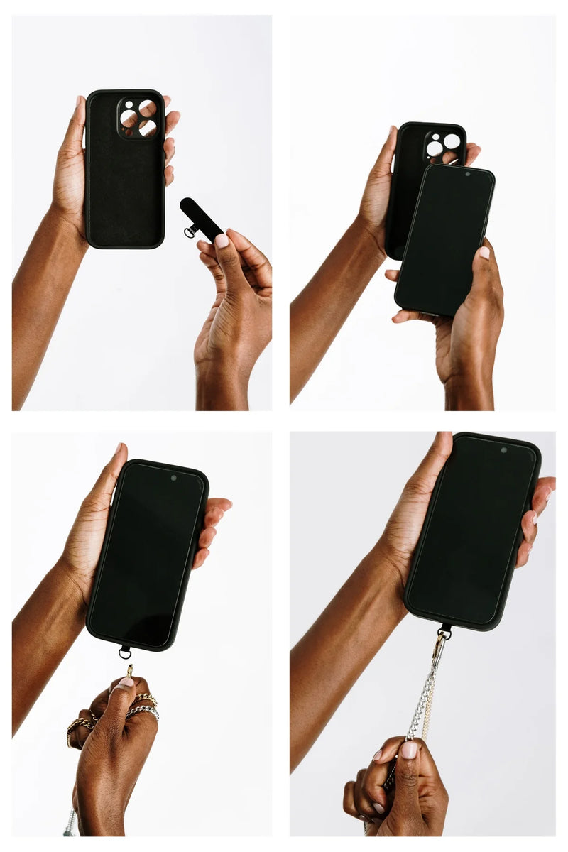 MARRIN COSTELLO JEWELRY - KELSEY PHONE CHAIN MIXED METAL