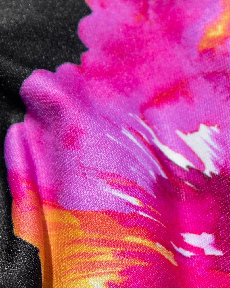 LSPACE - LEVY BIKINI BOTTOM AFTER MIDNIGHT HIBISCUS