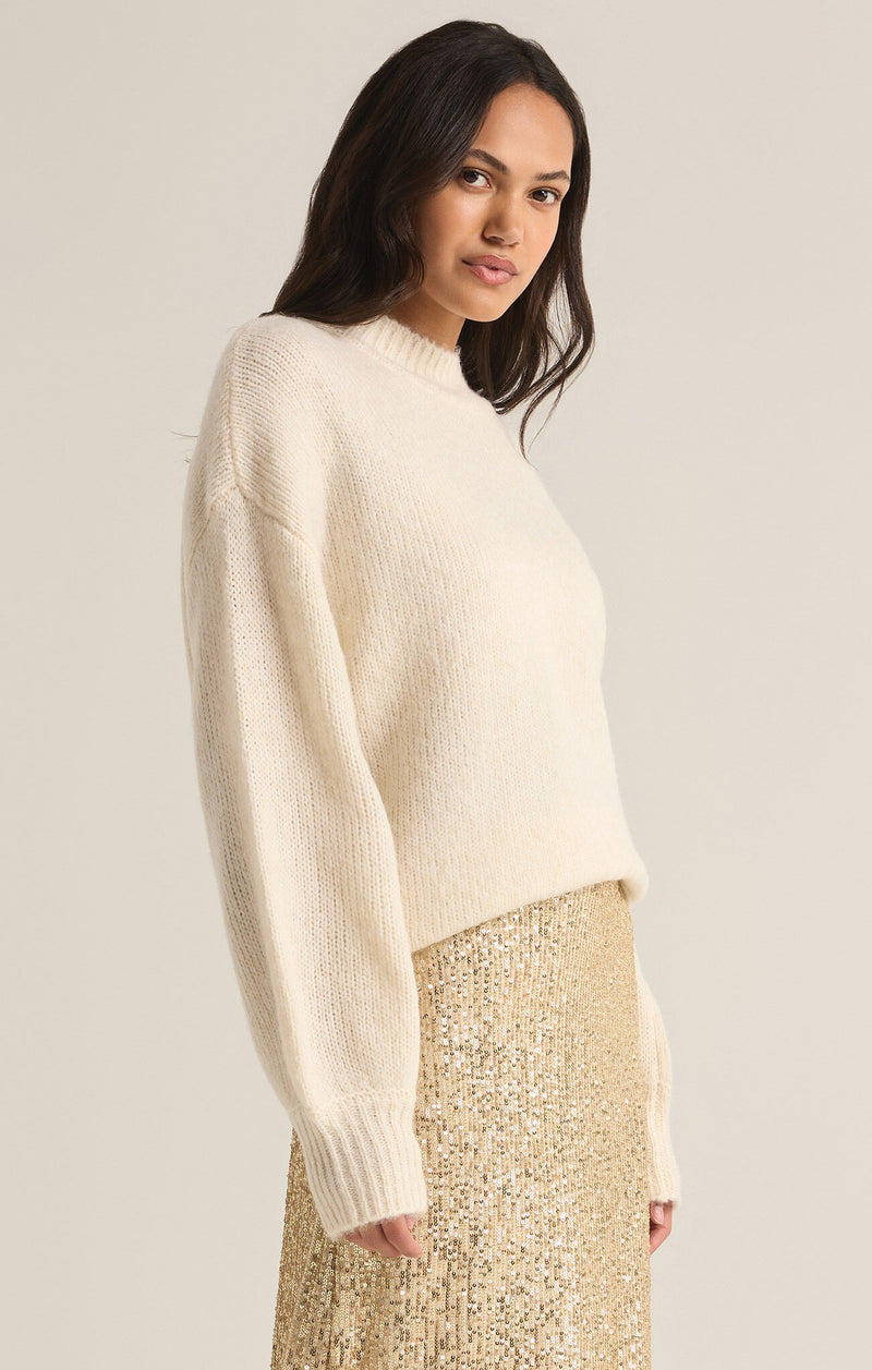 Z SUPPLY - DANICA SWEATER SEA SALT