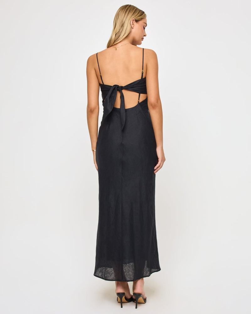LSPACE - MOONRISE MAXI DRESS BLACK