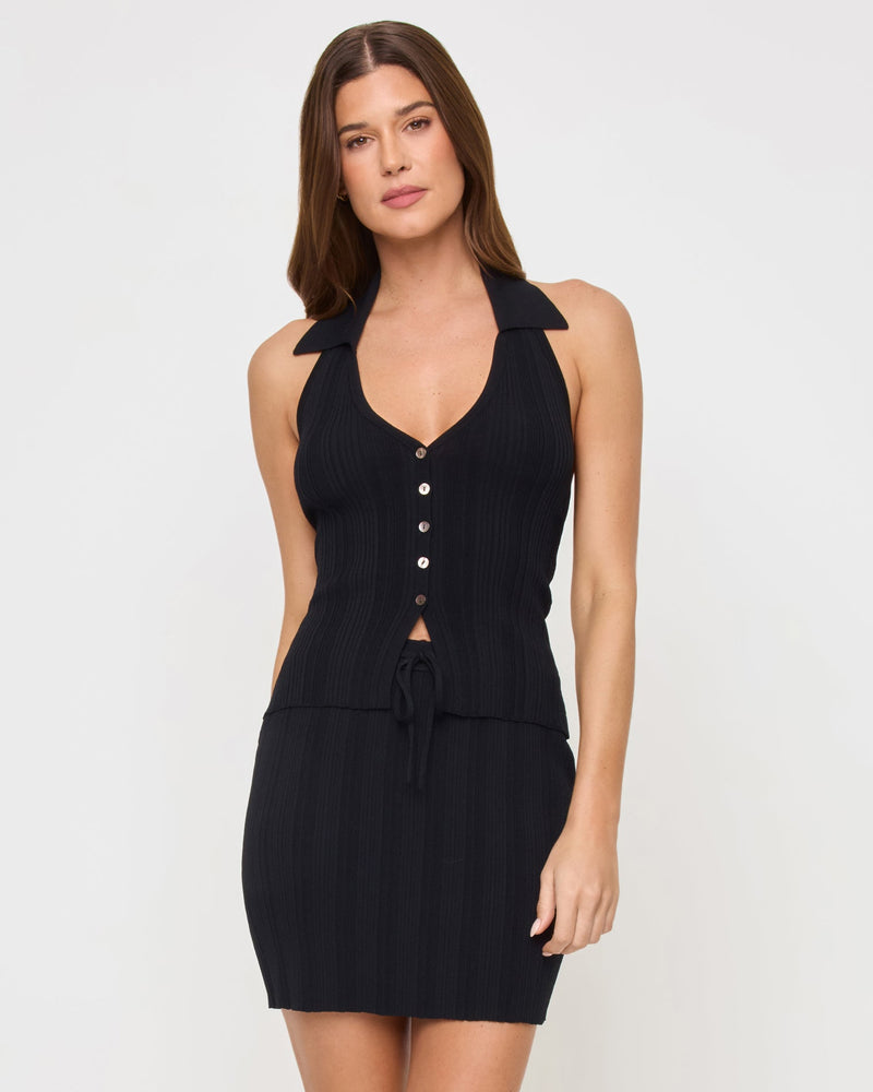 LSPACE - KASEY TOP BLACK