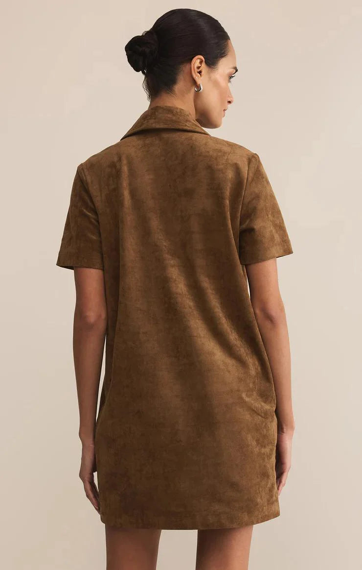 Z SUPPLY - SYDNEY SUEDE MINI DRESS