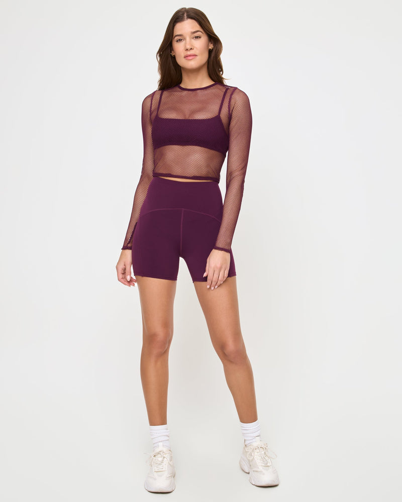 LSPACE - ZANI TOP PLUM