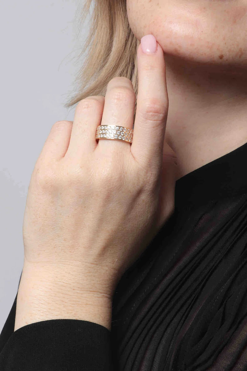 MARRIN COSTELLO JEWELRY - BIGGIE RING PAVE
