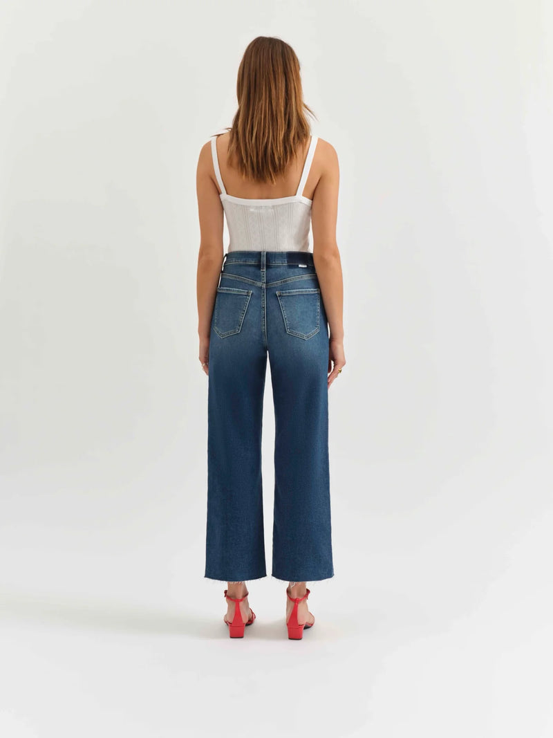 DAZE - PLEASER HIGH RISE WIDE LEG JEAN UPTOWN