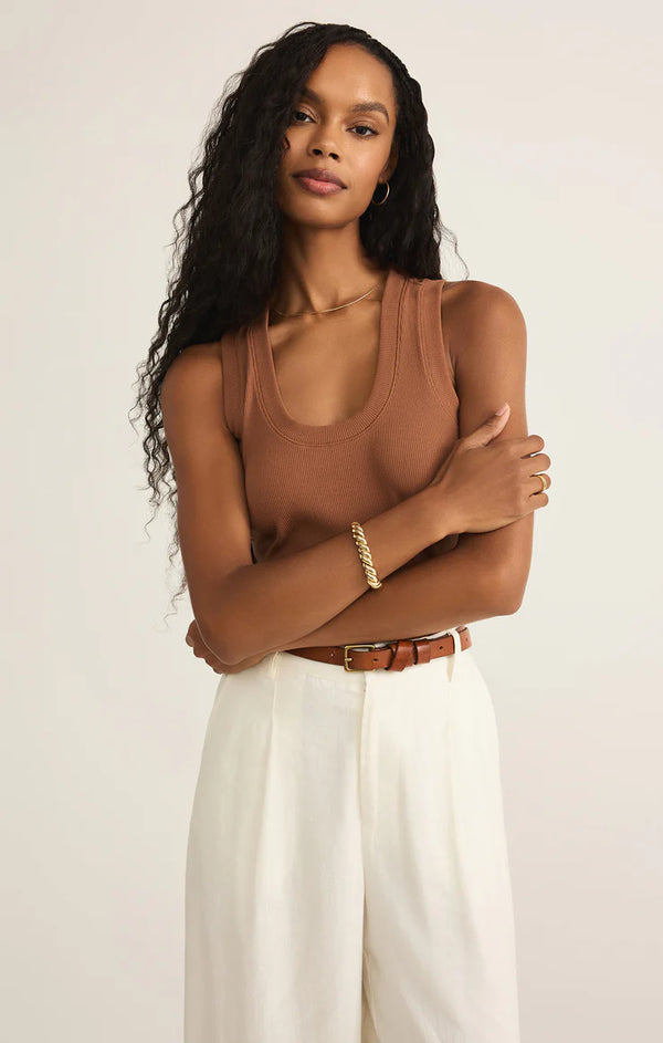 Z SUPPLY - SIRENA RIB TANK TEAKWOOD