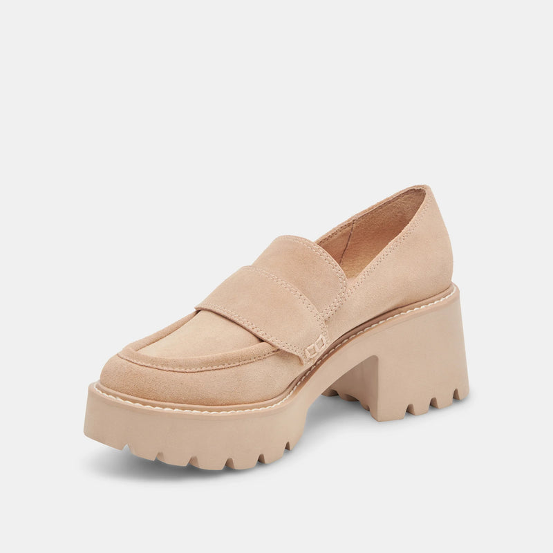 DOLCE VITA - HALONA LOAFERS DUNE SUEDE