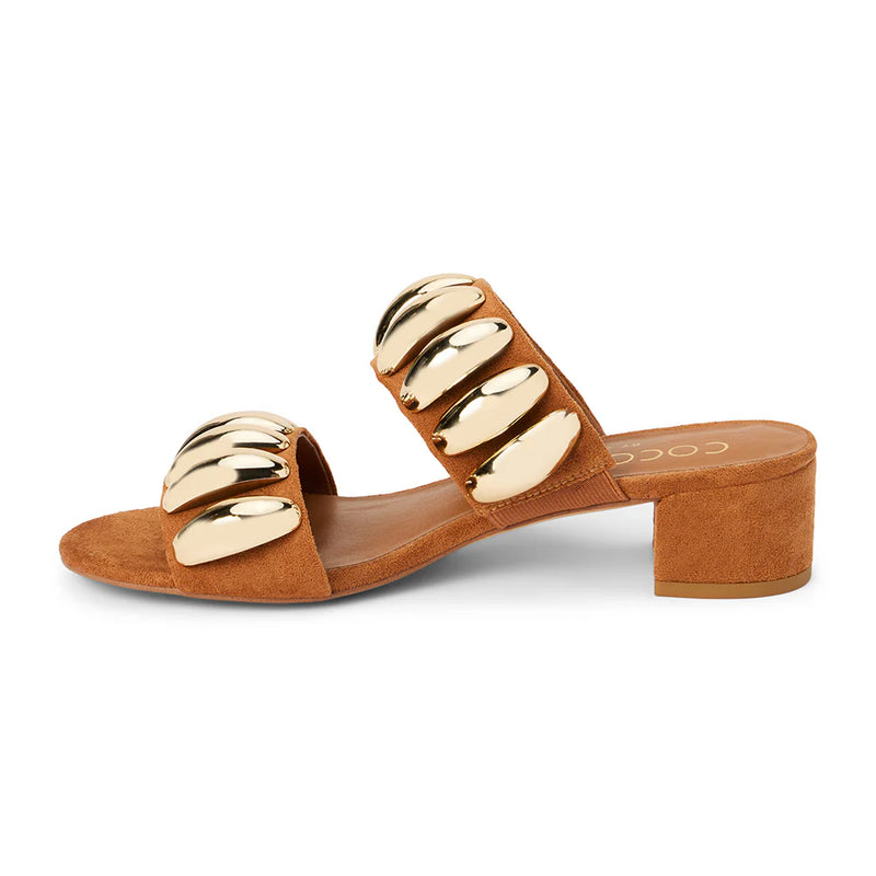 MATISSE - DOME HEELED SANDAL FAWN