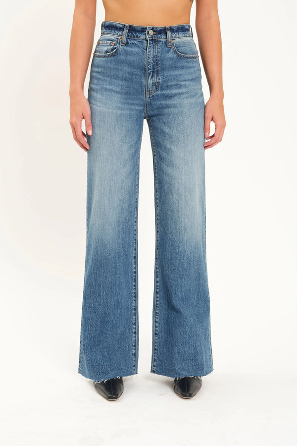 DAZE - FAR OUT HIGH RISE WIDE LEG JEAN STUNNER