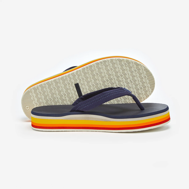 HARI MARI - DUNES SUNSET FLIP FLOPS NAVY