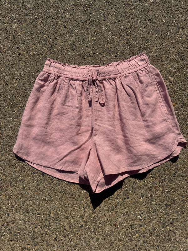 ZSUPPLY - THE PERFECT LINEN SHORT PINK SMOKE