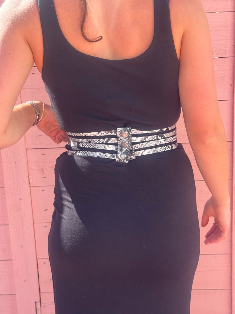 LOVESTRENGTH - SILVIA SNAKE BELT