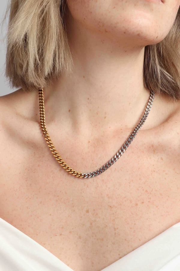 MARRIN COSTELLO JEWELRY - KELSEY CHAIN MIXED METAL