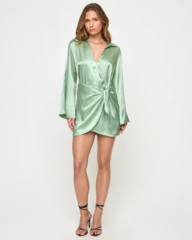 LSPACE - LAS PALMAS DRESS CELADON