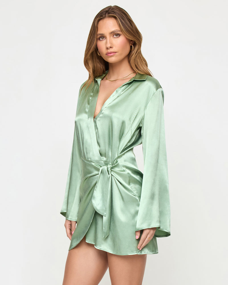 LSPACE - LAS PALMAS DRESS CELADON