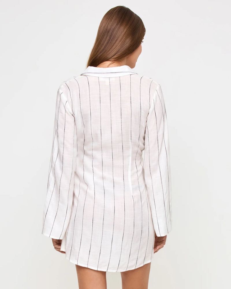 LSPACE - LAS PALMAS DRESS FINE LINE STRIPE