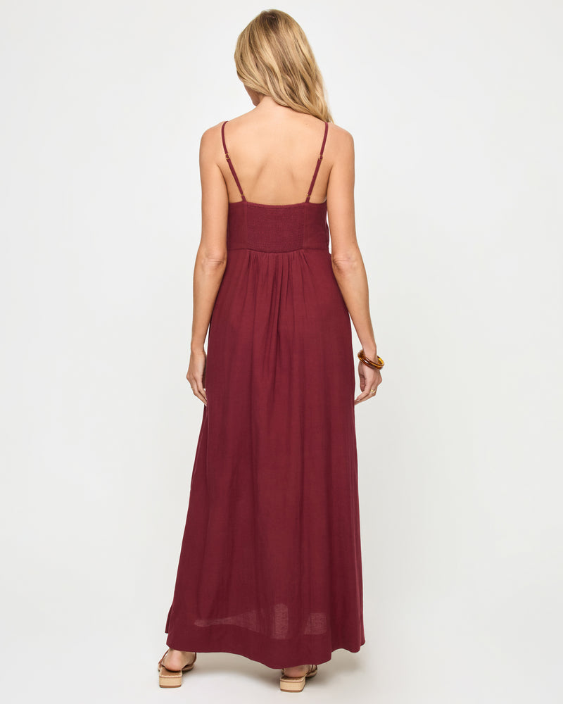 LSPACE - MABEL MAXI DRESS SANGRIA