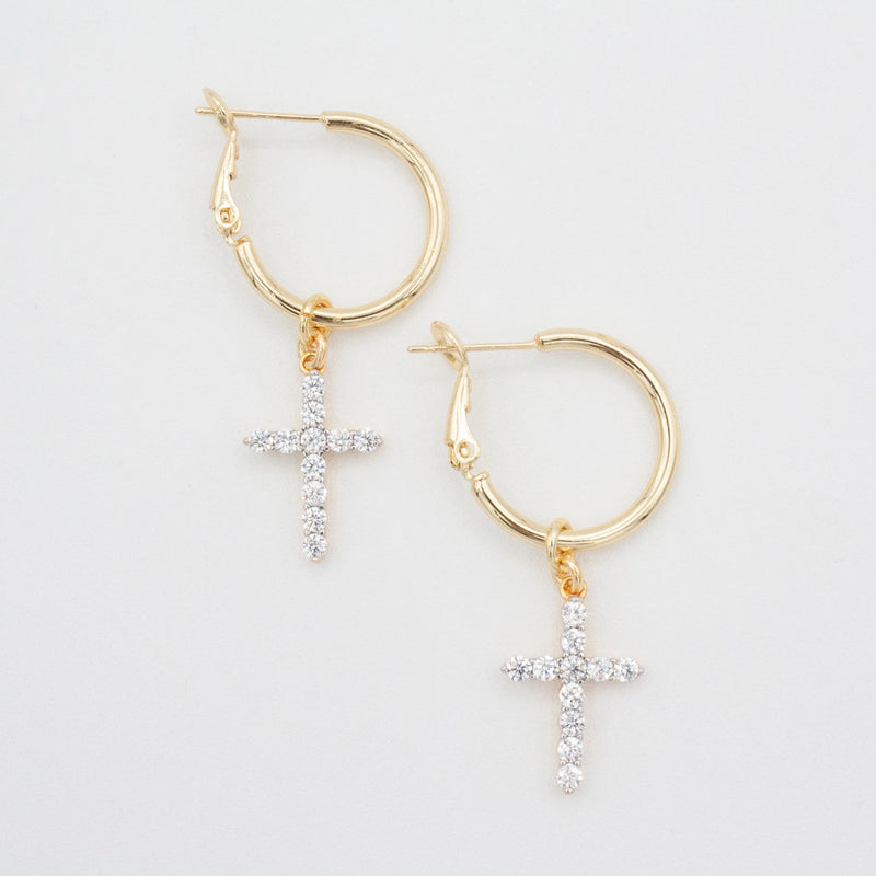 BUNGALOW BLONDE JEWELRY - MADONNA HOOPS