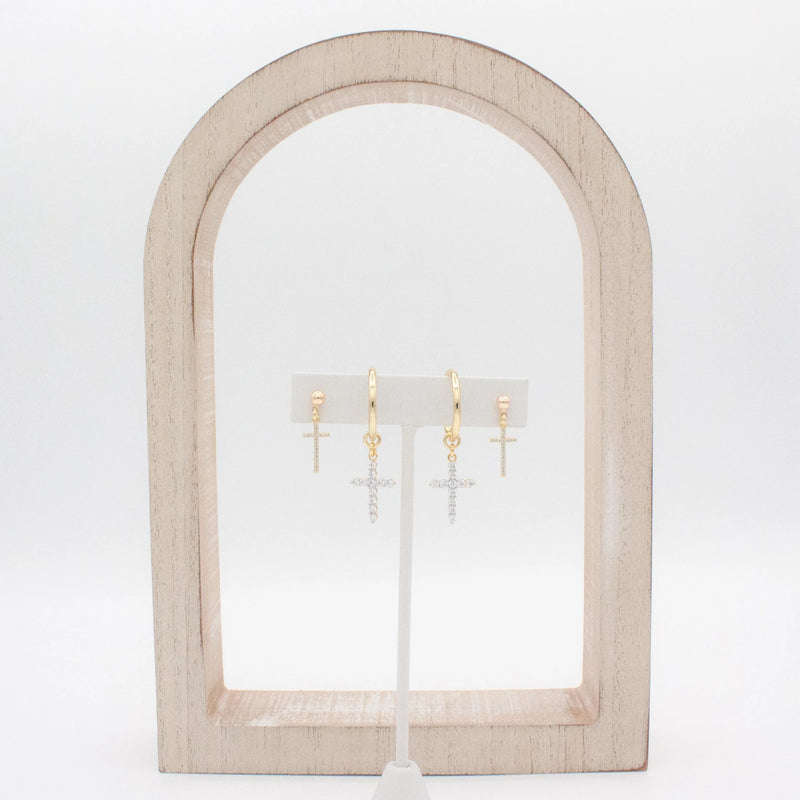 BUNGALOW BLONDE JEWELRY - MADONNA HOOPS