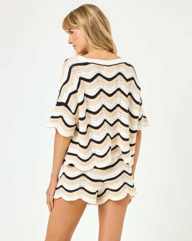 LSPACE - MAKE WAVES SWEATER COSTA NOVA WAVES