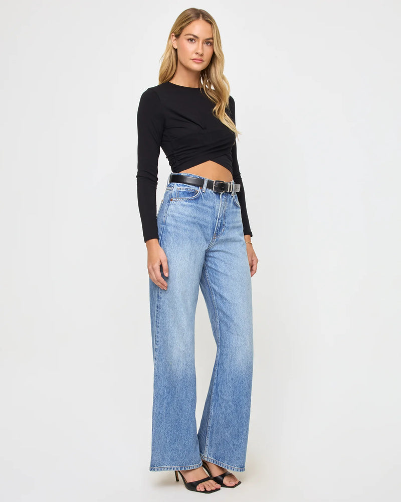 LSPACE - MARSEILLE TOP BLACK