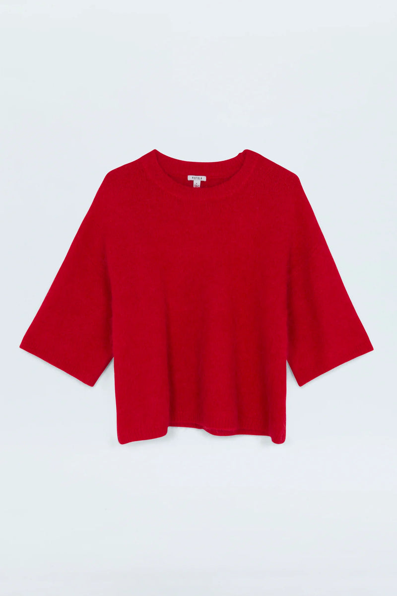 PISTOLA - MICAH SWEATER TEE RUBY