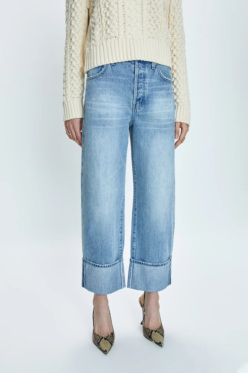 PISTOLA - RYDER HIGH RISE CUFF JEAN ESSEX