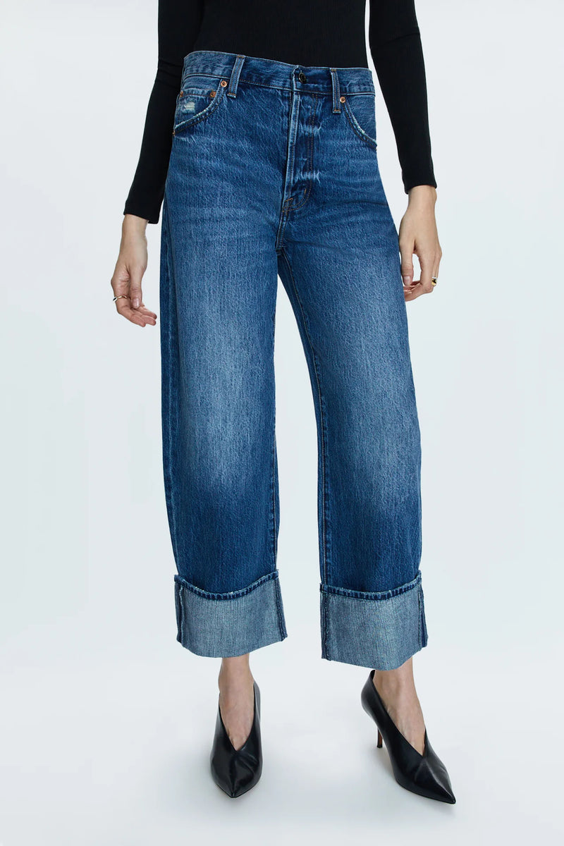 PISTOLA - RYDER HIGH RISE CUFFED STRAIGHT JEAN FULTON