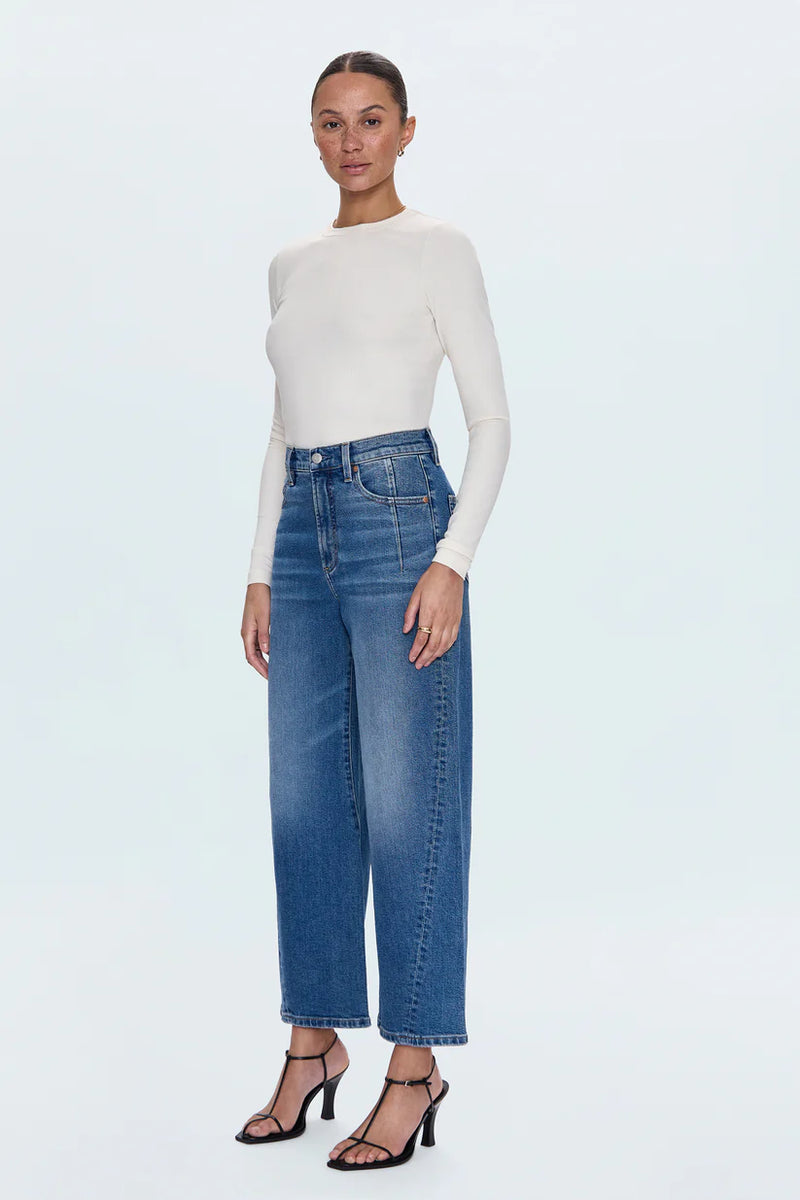 PISTOLA - KYRA HIGH RISE BOWED ANKLE JEAN SOHO