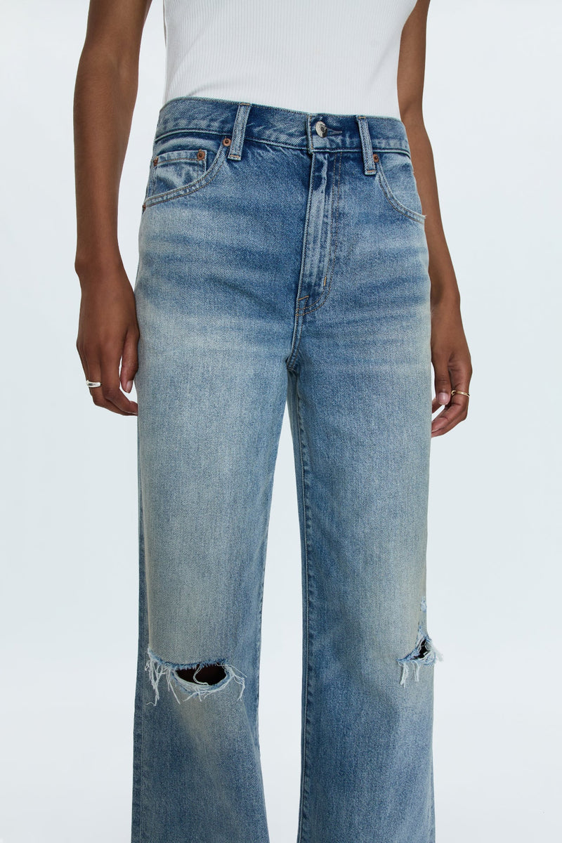 PISTOLA - HENDRIX HIGH RISE RELAXED JEAN APPRENTICE DISTRESSED