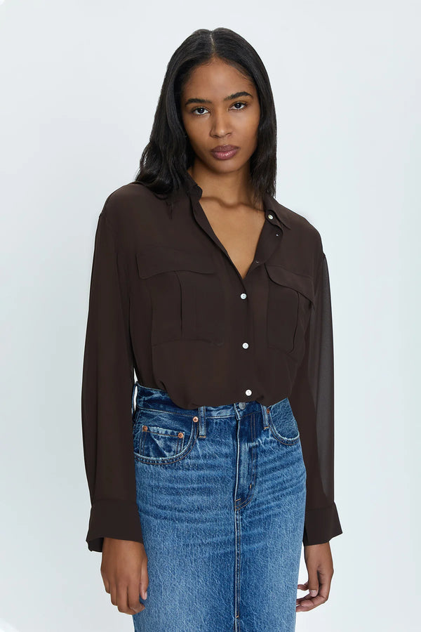 PISTOLA - REESE SHEER SHIRT