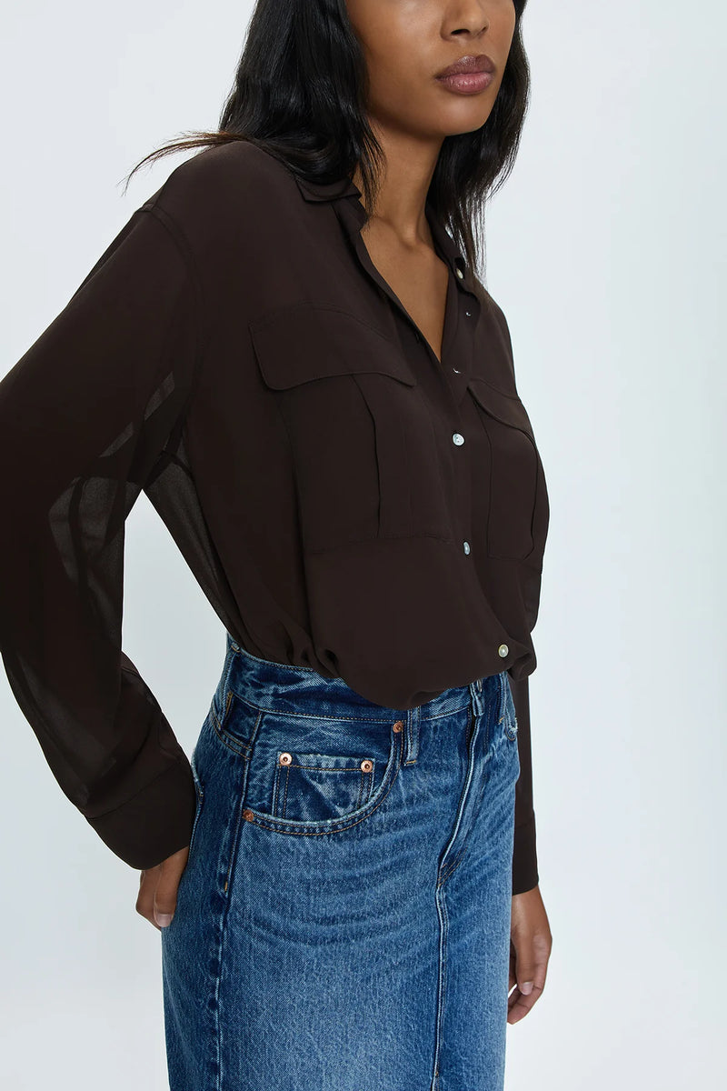 PISTOLA - REESE SHEER SHIRT