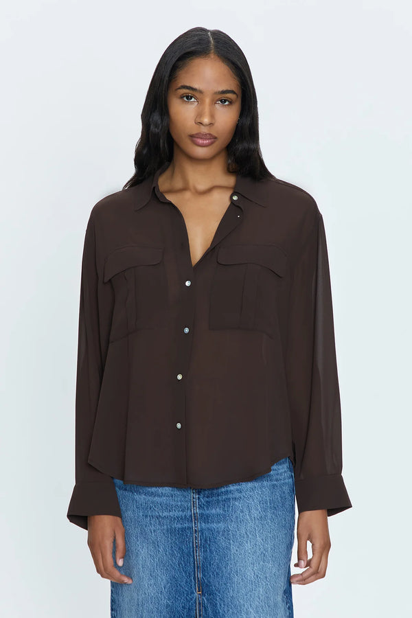 PISTOLA - REESE SHEER SHIRT