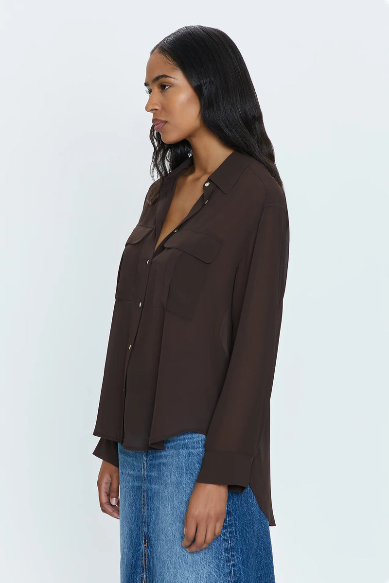 PISTOLA - REESE SHEER SHIRT