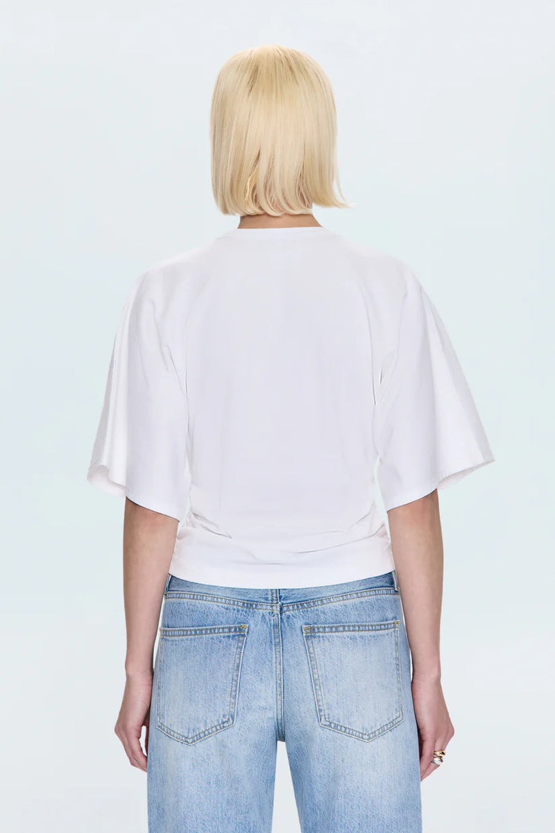 PISTOLA - VERONICA KIMONO SLEEVE FITTED TEE LE BLANC