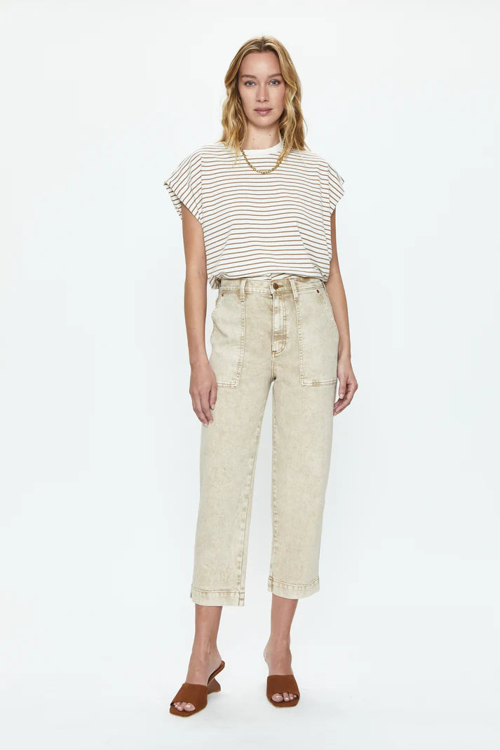 PISTOLA - TRINA MUSCLE TEE SABLE STRIPE