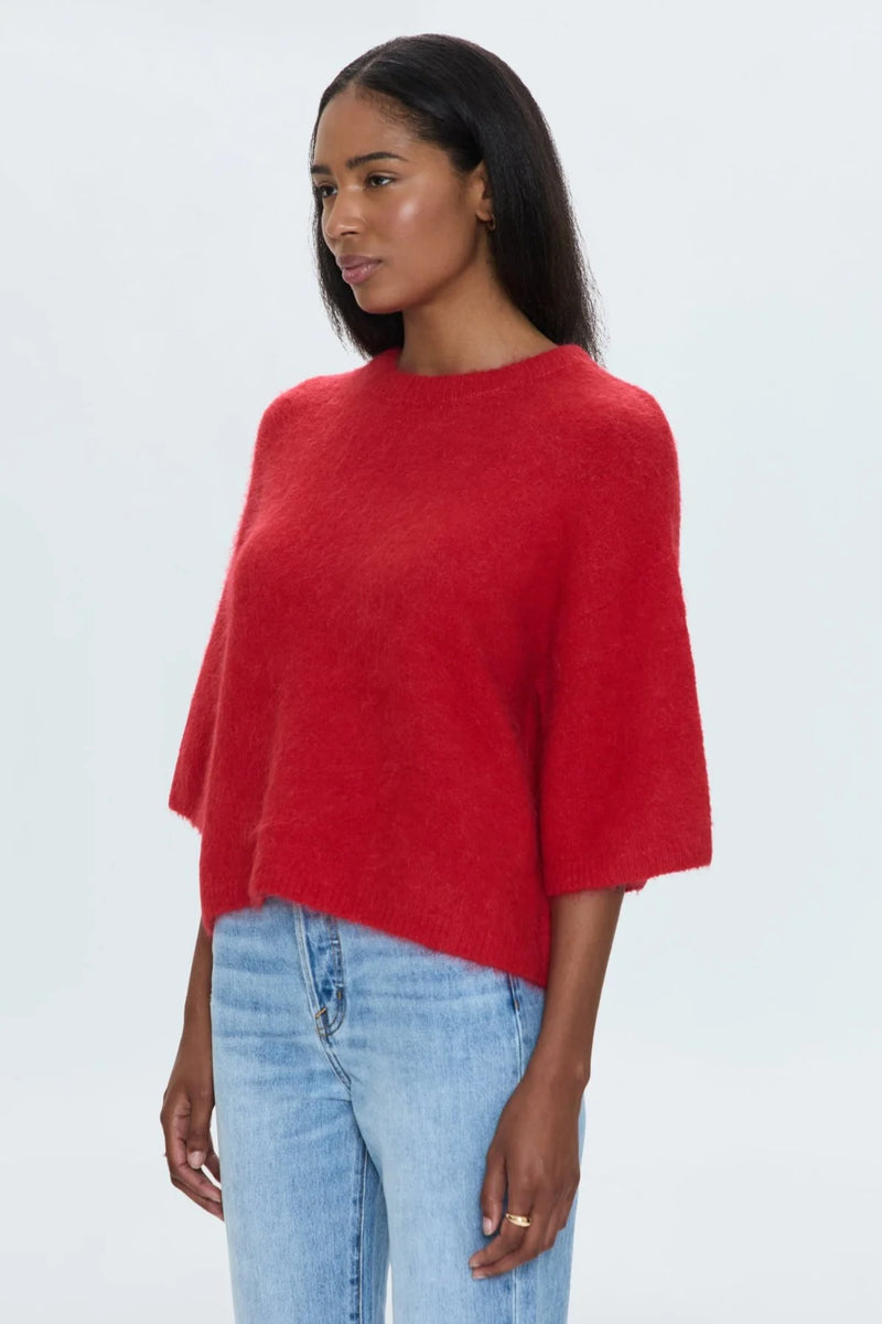 PISTOLA - MICAH SWEATER TEE RUBY