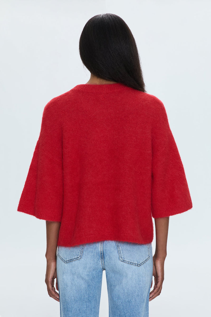 PISTOLA - MICAH SWEATER TEE RUBY