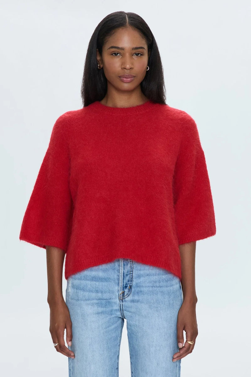 PISTOLA - MICAH SWEATER TEE RUBY