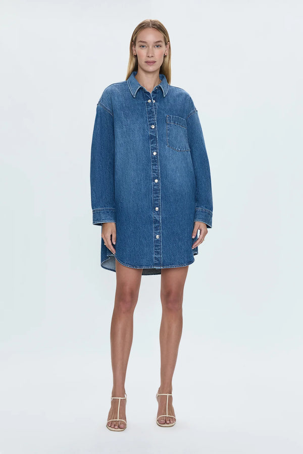 PISTOLA - ELLE SHIRT DRESS KARAT