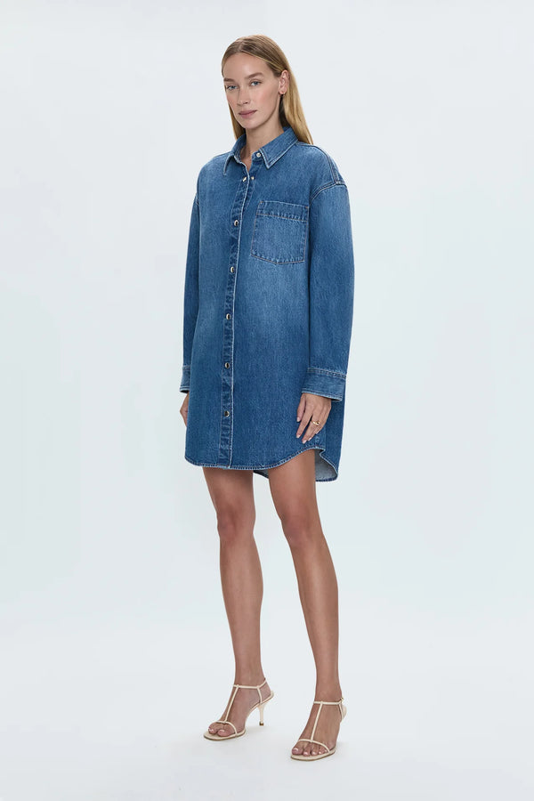 PISTOLA - ELLE SHIRT DRESS KARAT