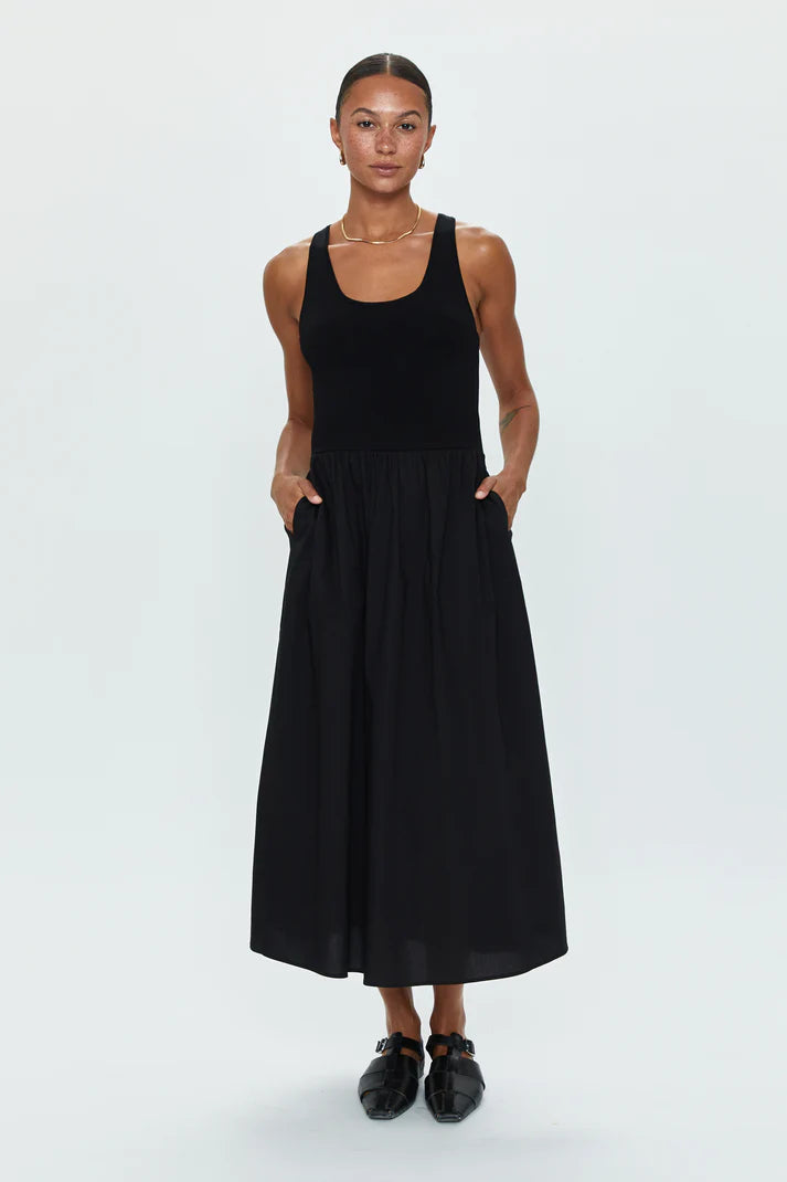 PISTOLA - FAYE TANK DRESS NOIR