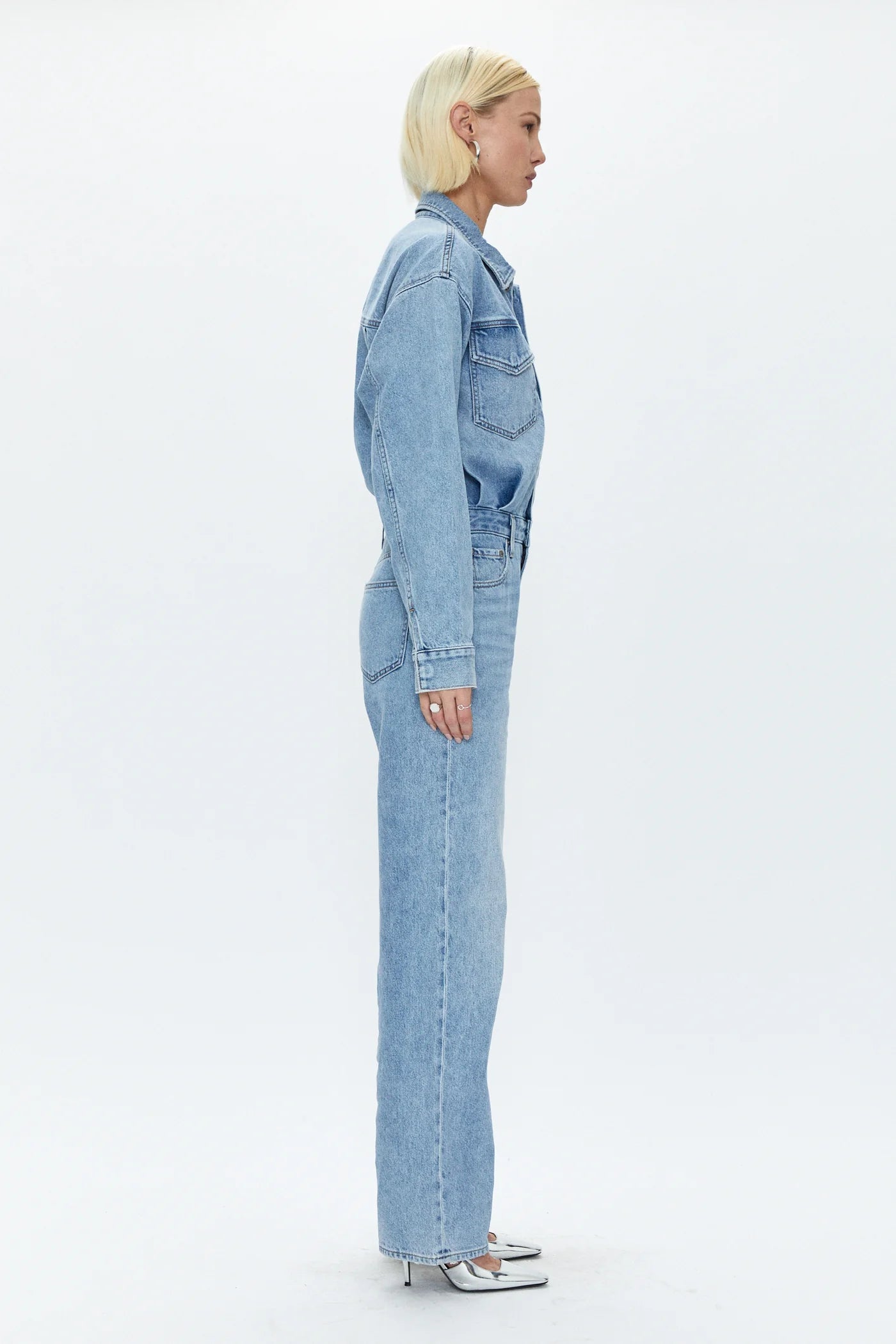 PISTOLA - NIKKIE LONG SLEEVE JUMPSUIT SAVOY – swirlboutique
